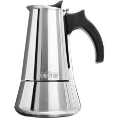 ‎The London Sip Stainless Steel Induction Espresso Maker