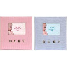 Gingham Baby Photo Album 100 4x6" 10x15cm