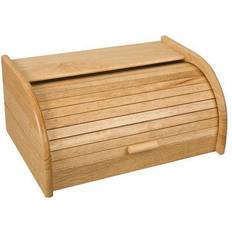 Bread Boxes on sale Universal Textiles Rubberwood Roll Top Bin One Size Bread Box
