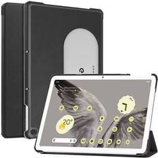 Housse Google Pixel Tablet Coque Etui Veille Noir