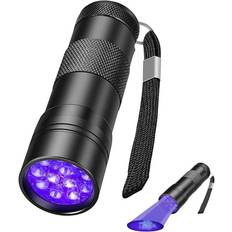 Lommelygte 12 Stk LED UV-lys