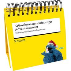 Adventskalender Krümelmonsters Krümeliger Adventskalender 24 Postkarten