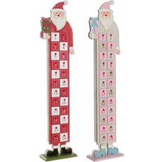 Julekalendere Dkd Home Decor Adventskalender Træ Julemanden 2 pcs