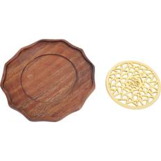 Kökstillbehör Cosy@home Walnut Wood Multipurpose Serving Tray