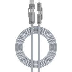 Riversong Hercules C7 66W 4-in-1 USB-A USB-C Lightning Grey