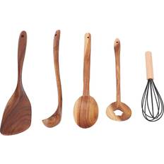 Kökstillbehör Cosy@home Wooden Set Spoon Kitchen Utensil