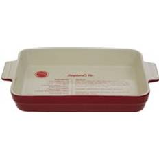 Red Oven Dishes Premier Housewares 3.2 Litre Red Stoneware 3300ml Oven Dish
