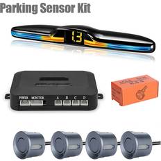 Parkingsensors Aihontai New LED Parking Sensor System Backlight Kit