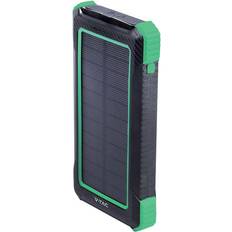 10000mAh Solcellstrådlös Laddare Powerbank