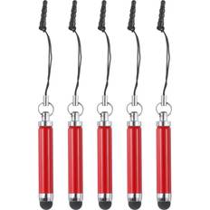 5pcs Metallic Stylus Pen Retractable Capacitive Pens