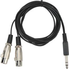 Kablar Andoer Stereo Sound Cable 3 Meter Dual XLR 3m