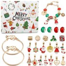 Advent Calendars Aoresac Christmas Advent Calendar Bracelets 24 Days