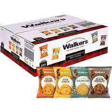 Walkers Confectionery & Biscuits Walkers Shortbread Catering Assorted Biscuit 100 x 25g