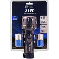 Torches AP 2D 3 LED Tuff Rubber Torch