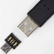 Raspberry Pi Micro USB OTG USB Sovitin Välilevylle