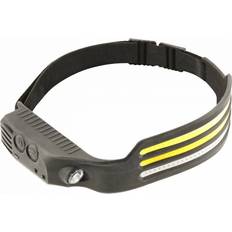 Lommelygter Hogert Pandelampe COB SMD USB 10 Funktioner