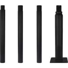 LED Line Lamper LED Line 4m Mast Til Gadelamper Og Projektører Ø60mm Sort LED bånd