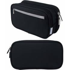 Desktop Organizers Large Capacity Pencil Case Black