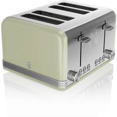Toasters on sale Swan ST19020GN Retro 4-Slice Toaster