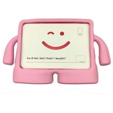 Fodral till barn surfplatta OEM 3D Cartoon Fodral Barn iPad 9.7 Air 2 Rosa