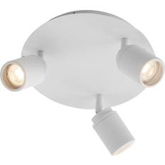 QAZQA Spotlights QAZQA Modern Bathroom White 3-Lights IP44 Spotlight