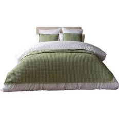Textiles Belledorm Crompton Quilted Throw 200cm x 150cm Sage Blankets Green