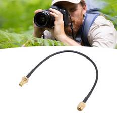 Male to Female RG174 Coaxial Antenna Cable 15cm