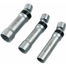 Laser Head Socket Wrenches Laser Universal Joint Spark Plug Set 3pc Head Socket Wrench