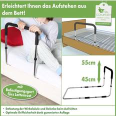 Kopfteile Vital Comfort Bett Aufrichthilfe Aufstehhilfe Silber Kopfteil