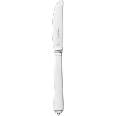 Silver Bordsknivar Georg Jensen Pyramid Matkniv Långt Handtag Sterlingsilver Rostfritt Stål Bordskniv