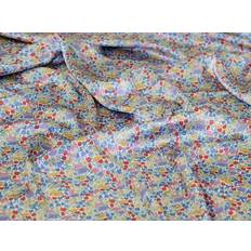 Silke Metervaror Liberty London Poppy Park Belgravia Silk Satin Fabric Spring Fabrics