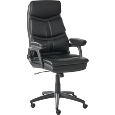 Beliani Office Chairs Beliani Executive Seat Tilt Faux Leather Office Chair
