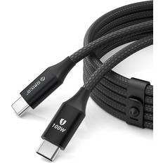 USB-C Till USB-C Kabel 100W 5A Svart