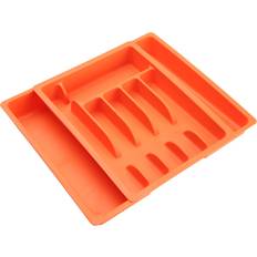 Orange Polypropylene Organizer 38 x 6 x 48 cm