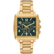 Michael Kors Men's Rhys Chronograph Gold-Tone Stainless Steel Watch 41mm