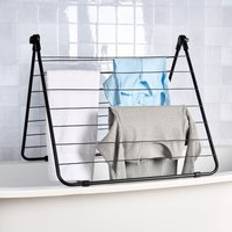 Over The Bath Clothes Airer - Black