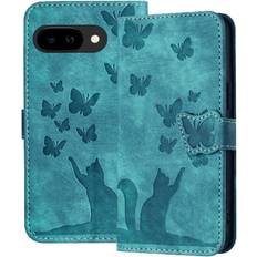 Mobile Phone Accessories GANGXUN Flip Case for Google Pixel 9a Butterfly