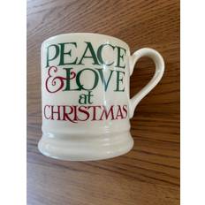 Emma Bridgewater Kitchen Accessories Emma Bridgewater Bn Peace Love Half Pint Cup & Mug
