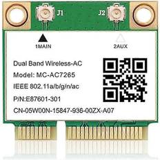 Kikidex AC7265 Bluetooth 4.2 Mini PCI-E Wifi Card