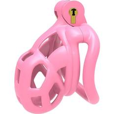 Chastity Devices AX Trade Male Pink Cobra Chastity Cage 3.0