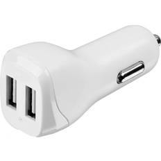 S48ACD23 USB Car Charger White