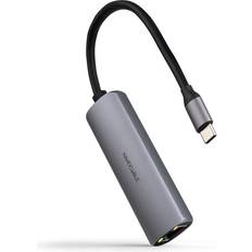 Concentradores USB Nanocable Adaptador USB-C 3.1 a RJ45 PD 100W