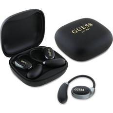 Guess Hörlurar Guess Satin Classic Logo OWS Trådlösa Hörlurar Svart