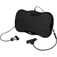 Vibrationsplader på tilbud Fitness Vibrationsplade Multifunktionel Sort