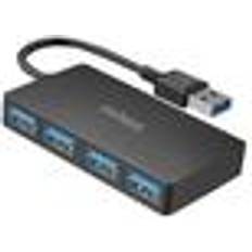 Nilox NXHUB403 Black USB Hub