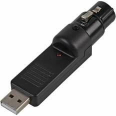 3-Pin XLR Female To USB 2.0 Adaptor