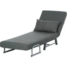 Homcom Fåtöljer Homcom 3-i-1 Ergonomisk Bäddfåtölj Mörkgrå Fåtölj