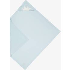 Blue Cotton Cashmere Hooded Blanket 95cm
