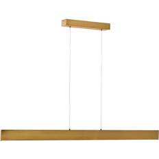 Lamper Kave Home Boadella Loftlampe Guld Aluminium Pendel