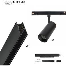 Spectrum SHIFT 3x Spot Set 2 Meter Svart Spotlight